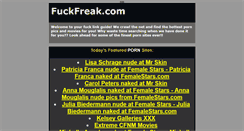 Desktop Screenshot of fuckfreak.com